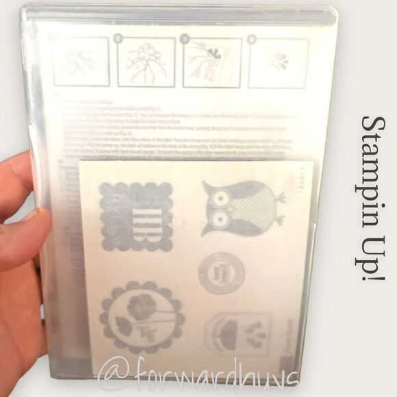 Stampin Up Hostess Silhouette Sentiments & Sale-A-Bration Punch Bunch Sets NIB - Picture 8 of 10